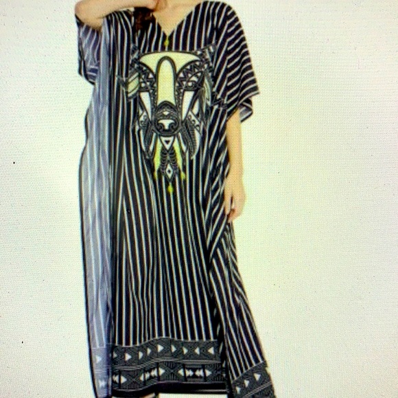 Other - NWT New beautiful cover up swim beach lounge Kaftan